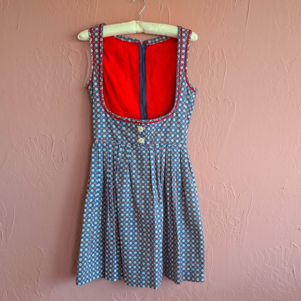 Vintage Daisy Drindl Dress